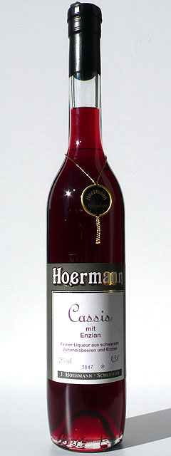 Bild 1 von Cassis mit Enzian 25 % vol. Image-Serie, Langhals | Inhalt: 0,50 L [NEUE REZEPTUR!]